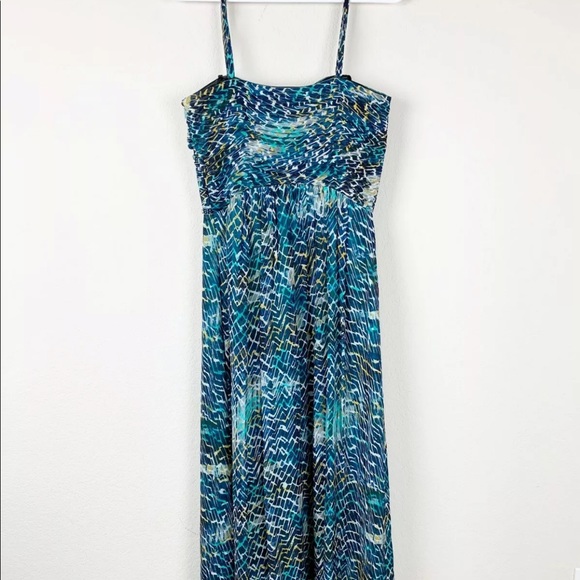 Laundry Shelli Segal silk embellished dress d7 - Picture 4 of 6